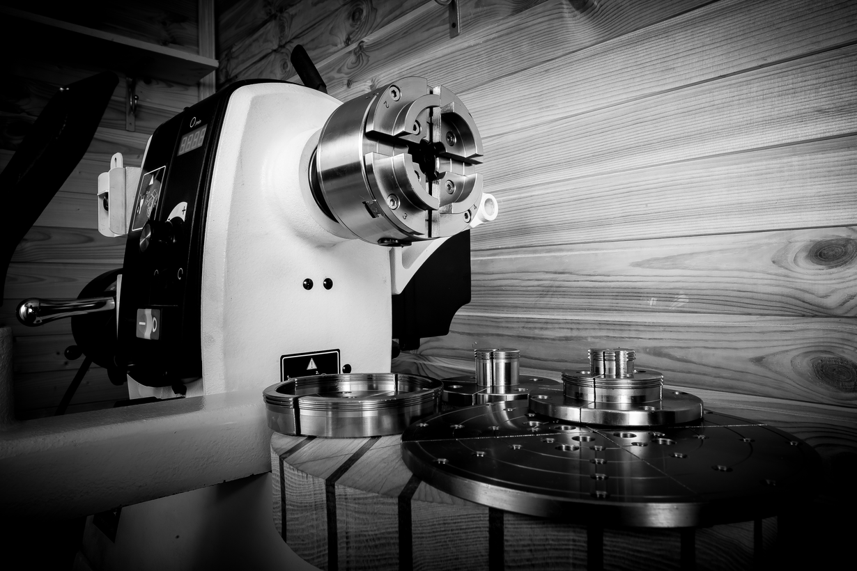 CK-4.5Z/S1 114 мм 4-х кулачковый токарный патрон по дереву в наборе (JET Дисконт) - (Демозал Москва)