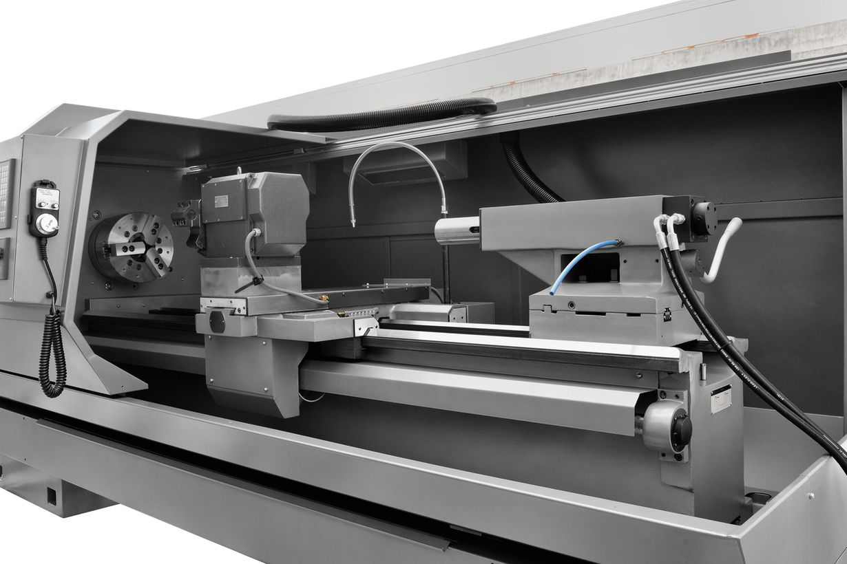 Токарный станок с ЧПУ JET JCT-16F CNC (Fanuc, ручн. патрон, 8-ти поз. рев. голова)