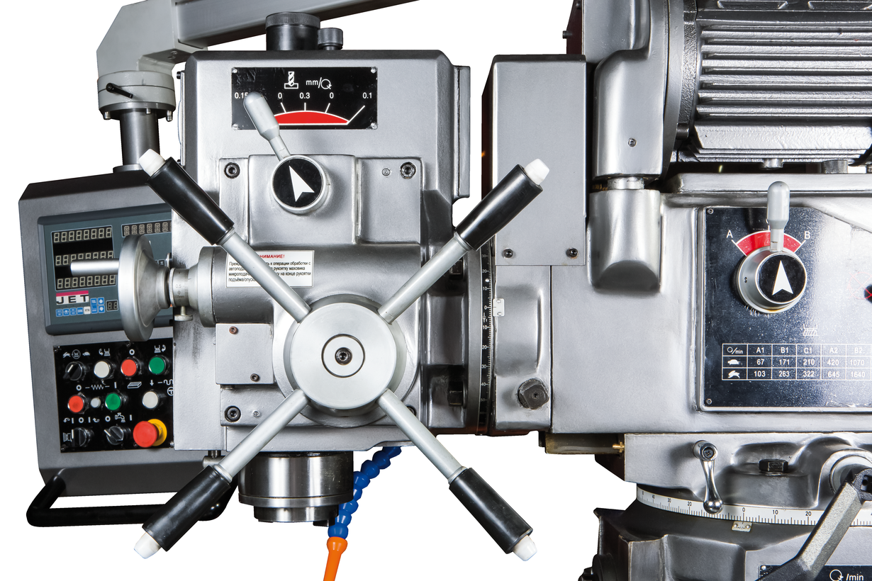 JET JMD-26X2 DRO Широкоуниверсальный фрезерный станок (JET Дисконт) - (Демозал Москва)