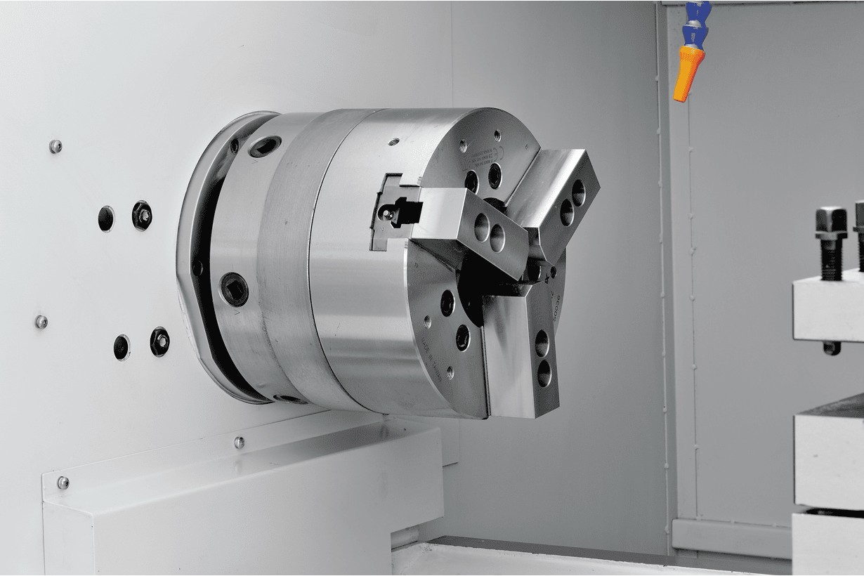 Токарный станок с ЧПУ JET JCT-16F CNC (Fanuc, ручн. патрон, 8-ти поз. рев. голова)